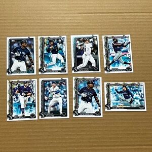 Lot of 8 Seattle Mariners Topps mlb baseball cards rookie & other